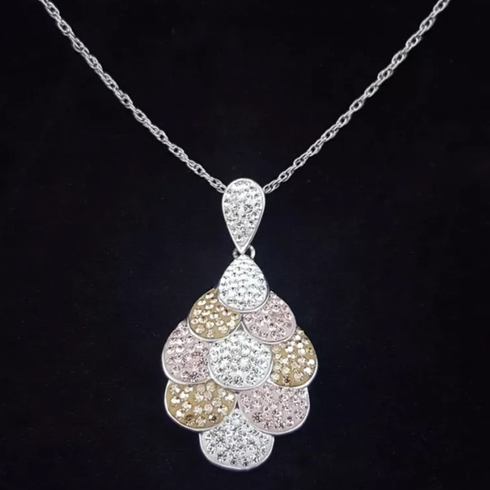 Kaleidoscope Swarovski 925 Sterling Silver - Picture 2 of 5